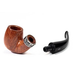 Pipe Savinelli Christmas Smooth 613 Bent Billiard SV 25152 | Buy Now