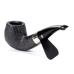 Pipa Peterson 160th Anniversary Sabbiata Bent Billiard