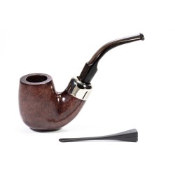 Briar Pipe Lubinski Opus Horn Smooth Bent Billiard LU 2522 | Buy Now