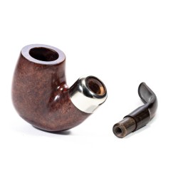 Briar Pipe Lubinski Opus Horn Smooth Bent Billiard LU 2522 | Buy Now