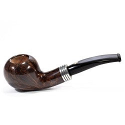 Pipe Brebbia Nova "PURA" Noce Mod. 135 Bent Apple BR 25107 | Buy Now