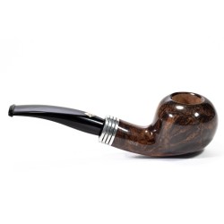 Pipa Brebbia Nova "PURA" Noce 135 Bent Apple BR 25107 | Pipeonline