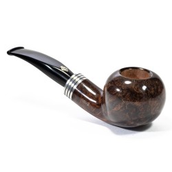 Pipa Brebbia Nova "PURA" Noce 135 Bent Apple BR 25107 | Pipeonline