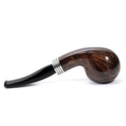 Pipa Brebbia Nova "PURA" Noce 135 Bent Apple BR 25107 | Pipeonline