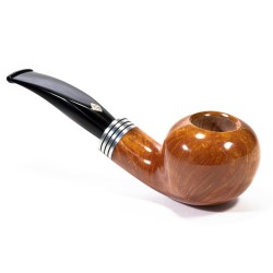 Pipa Brebbia Nova "Pura" Chiara 135 Bent Apple BR 25106 | Pipeonline