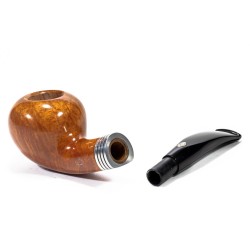 Pipa Brebbia Nova "Pura" Chiara 135 Bent Apple BR 25106 | Pipeonline