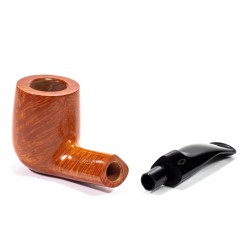 Pipa Brebbia Stand-Up Ambra 2811 Billiard BR 25102 | Pipeonline