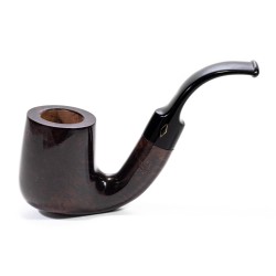 Pipa Brebbia Stand-Up Noce 2863 Bent Billiard BR 25103 | Pipeonline