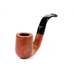 Pipa Brebbia Stand-Up Ambra 2863 Bent Billiard BR 25100 | Pipeonline