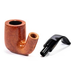 Pipe Brebbia Stand-Up Ambra Model 2863 Bent Billiard BR 2510 | Buy Now