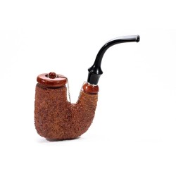 Pipa Brebbia Oom Paul Rusticata Naturale Hungarian BR 2591
