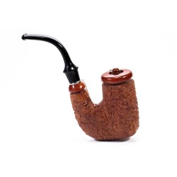 Pipe Brebbia Oom Paul Rusticated Natural Hungarian BR 2591 | Buy Now