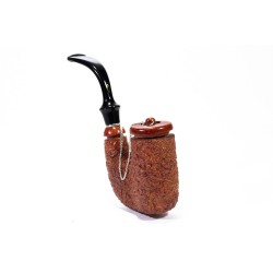 Pipa Brebbia Oom Paul Rusticata Naturale Hungarian BR 2591