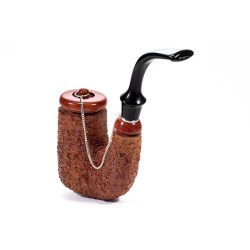 Pipa Brebbia Oom Paul Rusticata Naturale Hungarian BR 2591