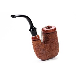 Pipe Brebbia Oom Paul Rusticated Natural Hungarian BR 2591 | Buy Now