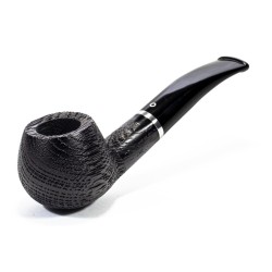 Bog Oak Pipe Talamona Bent Apple