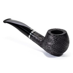 Bog Oak Pipe Talamona Bent Apple