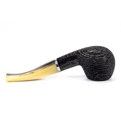 Bog Oak Pipe Talamona Bent Apple