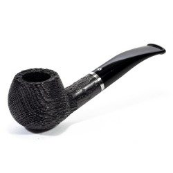 Bog Oak Pipe Talamona Bent Apple