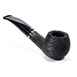 Bog Oak Pipe Talamona Bent Apple