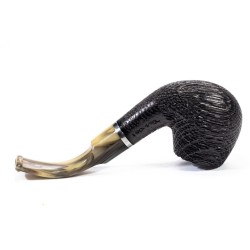 Bog Oak Pipe Talamona Bent Apple