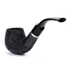 Bog Oak Pipe Talamona Bent Apple