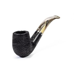 Bog Oak Pipe Talamona Bent Billiard