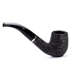 Bog Oak Pipe Talamona Bent Billiard