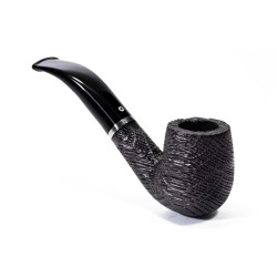 Bog Oak Pipe Talamona Bent Billiard