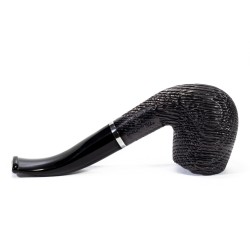 Bog Oak Pipe Talamona Bent Billiard