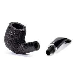 Bog Oak Pipe Talamona Bent Billiard