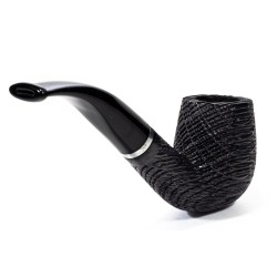 Bog Oak Pipe Talamona Bent Billiard