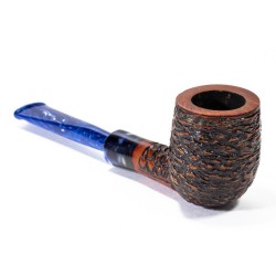 Briar Pipe Santambrogio Rusticated Billiard
