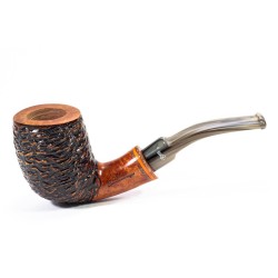 Pipe Santambrogio Rusticated Bent Billiard