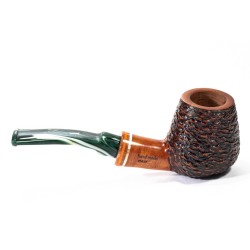 Pipa in Radica Santambrogio Rusticata Brandy