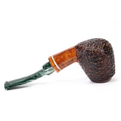 Pipa in Radica Santambrogio Rusticata Brandy