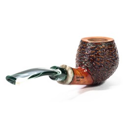 Pipe Santambrogio Rusticated Bent Apple