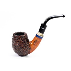Pipa in Radica Santambrogio Rusticata Bent
