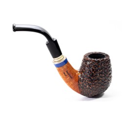 Pipa in Radica Santambrogio Rusticata Bent