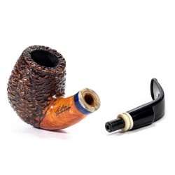 Briar Pipe Santambrogio Rusticated Bent