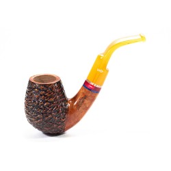 Briar Pipe Santambrogio Rusticated Bent