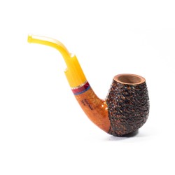 Briar Pipe Santambrogio Rusticated Bent