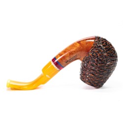 Briar Pipe Santambrogio Rusticated Bent
