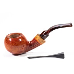 Briar Pipe Santambrogio Smooth FP Medium Bent Apple