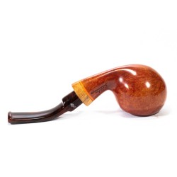Briar Pipe Santambrogio Smooth FP Medium Bent Apple