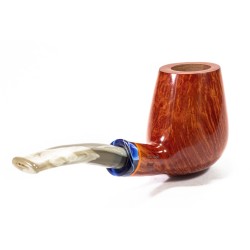 Briar Pipe Santambrogio Smooth FX Big Bent Billiard