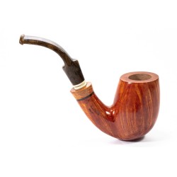Pipa Santambrogio Liscia FX Grande Bent Billiard