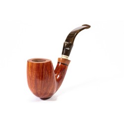 Pipa Santambrogio Liscia FX Grande Bent Billiard