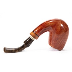 Pipa Santambrogio Liscia FX Grande Bent Billiard
