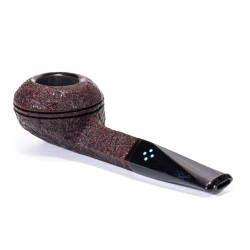 Briar Pipe Sasieni 4 Dot Walnut Sandblasted Rhodesian SV 2610